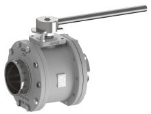 Válvula de bola de tres piezas M3H 6" ASME BPE